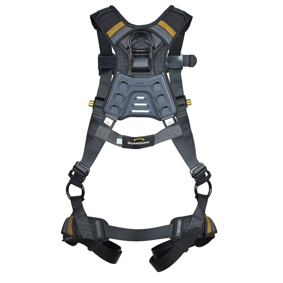 Guardian 3737343 Defender Ultra Plus Climbing Harness 3XL Quick Connect Chest and Legs - 3