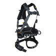 Guardian 3737368 Defender Ultra+ Full Body Construction Harness XS-S Quick-Connect Chest Tongue Buckle Legs