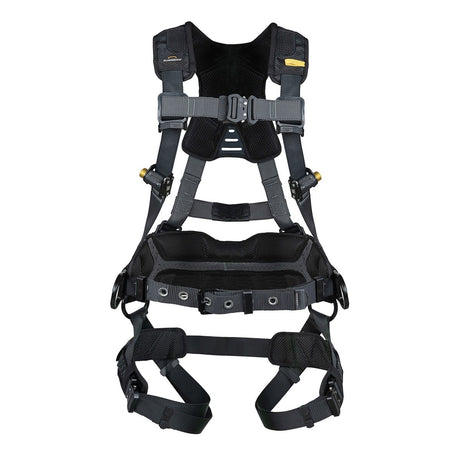 Guardian 3737400 Defender Ultra Plus Construction Full Body Harness Quick Connect XS-S