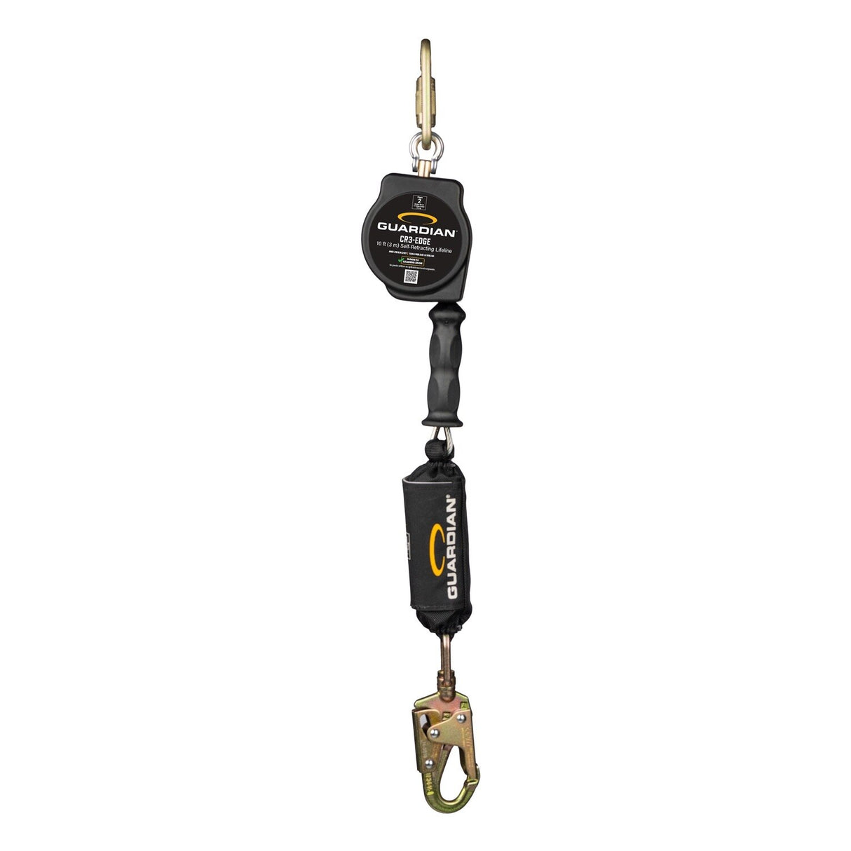 Guardian 4200007 CR3-Edge 10 ft Class 2 Cable Self-Retracting Lifeline with Snap Hook (1 Pack) - 2