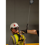 Guardian 4200007 CR3-Edge 10 ft Class 2 Cable Self-Retracting Lifeline with Swivel Top and Carabiner - 4