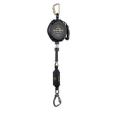 Guardian 4200109 Velocity-Edge Class 2 Self-Retracting Lifeline with Swivel Top and Carabiner, 20 ft Cable (1 Each)