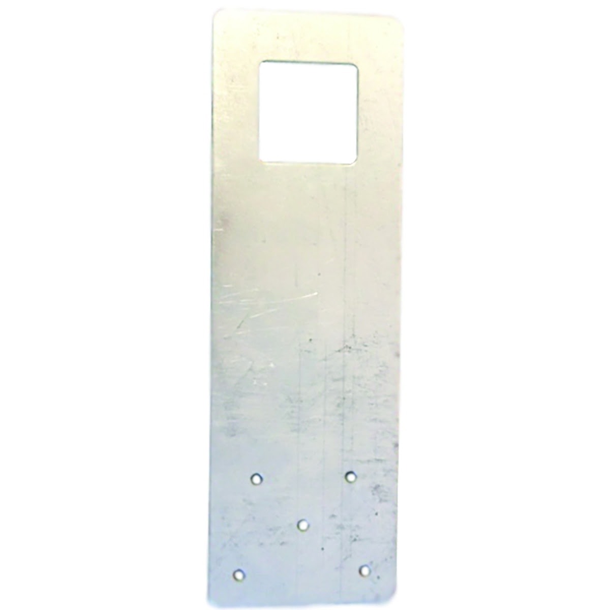 Guardian 61027 Galvanized Steel Guardrail Post Gusset Accessory 9.25 in. x 0.5 in.