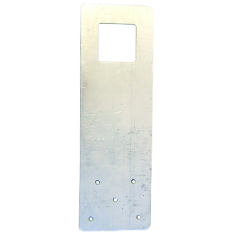 Guardian 61027 Galvanized Steel Guardrail Post Gusset Accessory 9.25 in. x 0.5 in.