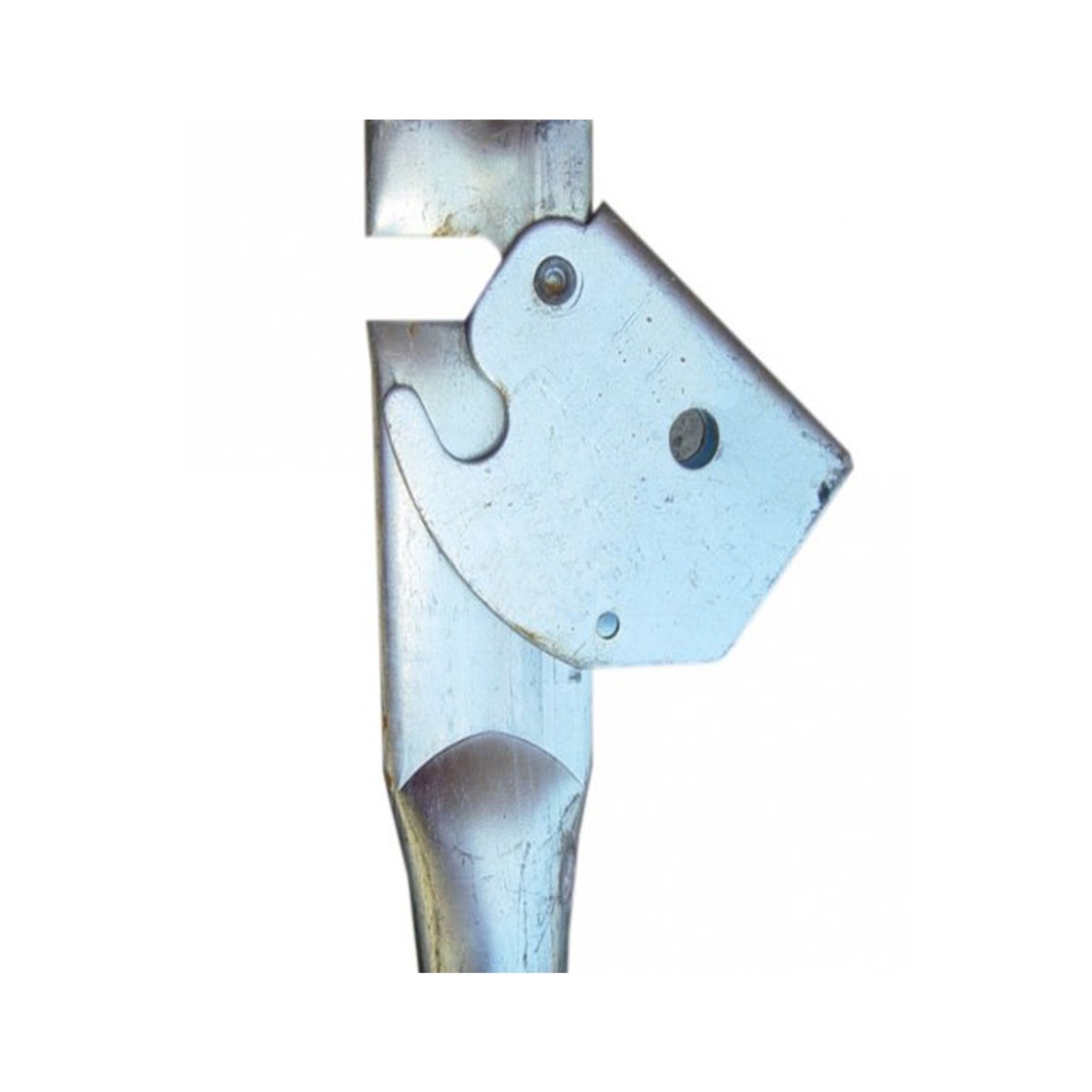 Guardian 61074 122 in. Snap-On Zinc Plated Metal Guardrail Rail for Guardian Posts