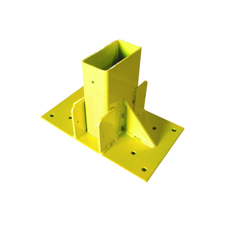 Guardian 61141 2 x 4 Stair Mount Receiver Guardrail Post Base for Staircases (1 Each)
