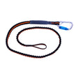 Guardian BNGEXT253TLP-R Shock Absorbing Bungee Tether Carabiner Loop 53 to 63 in 30 lb (Single)