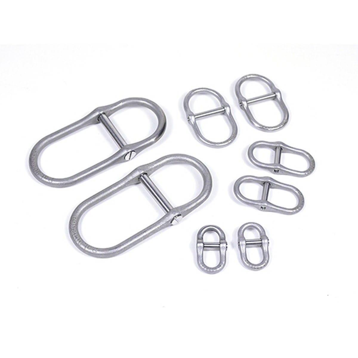 Guardian DBLDKIT Double D-Rings with Anti-Rotation Captive Pin Attachment Points for Dropped Tool Prevention (8 Pack)