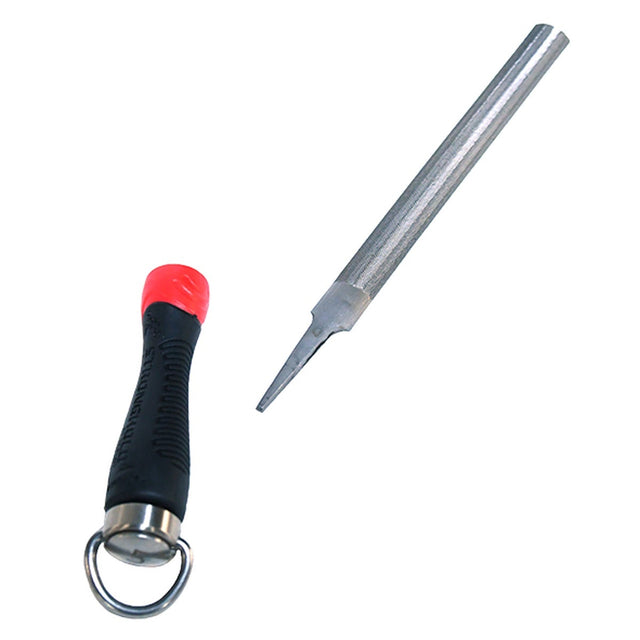 Guardian FH4 Swivel and Tether Ready File Handle, 48 in Max Tether Length, 1.5 lb Max Tool Weight (Single)