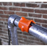 Guardian HRCOR Orange Floating Handrail Clip for Debris Netting (100 Pack) - 2