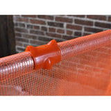 Guardian HRCOR Orange Floating Handrail Clip for Debris Netting (100 Pack) - 3