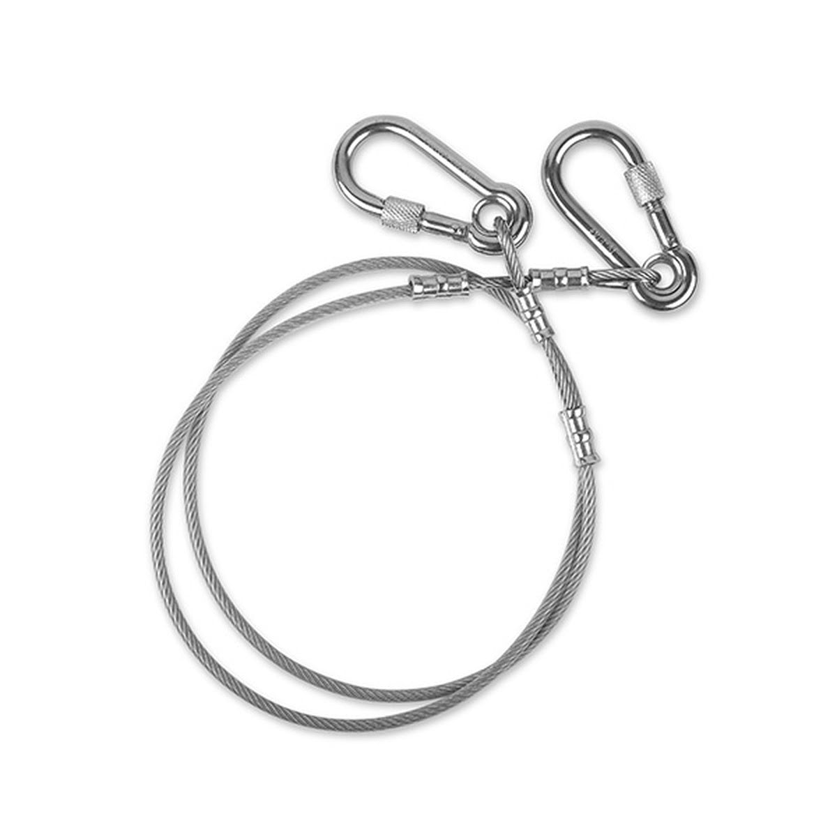 Guardian L48WR10SSG 48 inch Wire Swivel Tool Tether Stainless Steel Screw Gate 10 lb Limit (Single)