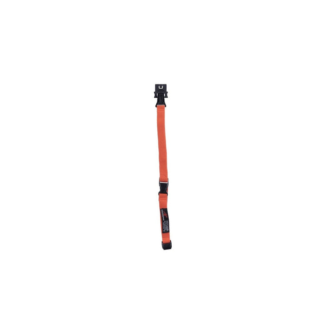 Guardian LNYHRDOR Patented Hard Hat Lanyard No Metal Bungee Tool Tether Orange (100 Pack)