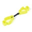 Guardian PPECSYW High Vis Yellow PPE Caddy Glove Holder with Breakaway Swivel Design (50 Pack)