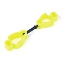 Guardian PPECSYW High Vis Yellow PPE Caddy Glove Holder with Breakaway Swivel Design (50 Pack)