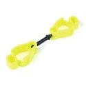 Guardian PPECSYW High Vis Yellow PPE Caddy Glove Holder with Breakaway Swivel Design (50 Pack)