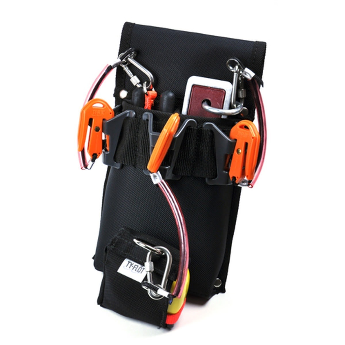 Guardian QSTLPKT3 Quick Switch 3 Pocket Tool Pouch with Tape Sleeve for Dropped Tool Prevention (Single)
