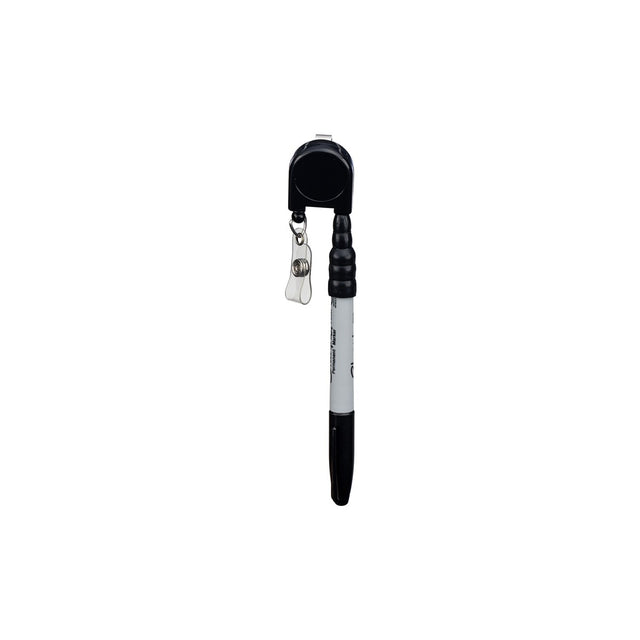 Guardian RETPENDB Dual Retractable Badge and Pen Retractor with Belt Clip 24 IN (1 Pack)