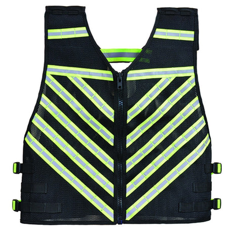 Guardian RETVEST2X3XBK Black MOLLE Retractable Tool Vest 48 Inch Tether 2XL-3XL (Single)