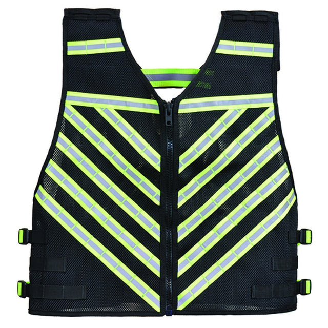 Guardian RETVEST2X3XBK Black MOLLE Retractable Tool Vest 48 Inch Tether 2XL-3XL (Single)