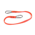 Guardian SGS24OR 24 in High Strength Webbing Tool Tether with Dual Screw Gate (10 Pack)
