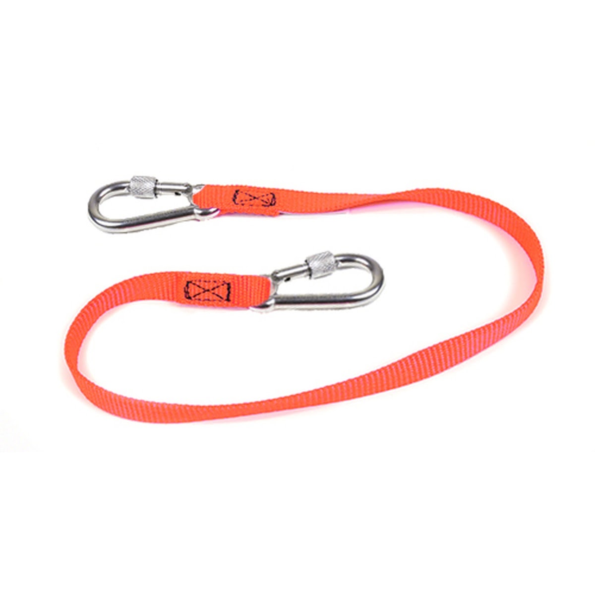 Guardian SGS24OR 24 in High Strength Webbing Tool Tether with Dual Screw Gate (10 Pack)