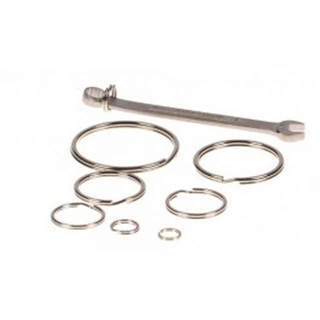 Guardian SR2 2.25 in. Steel Split Ring Tool Attachment Point for Dropped Object Prevention (25 Pack)
