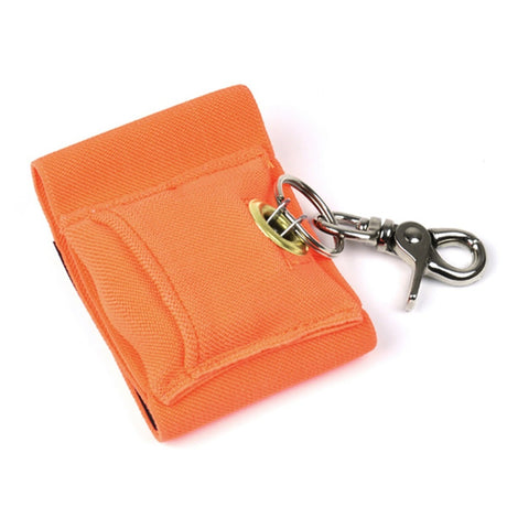 Guardian WCRETWROR Retractable Wrist Cuff Tool Tether with 48 in Wire Retractor and Metal Trigger Snap, Orange (1 Pack)