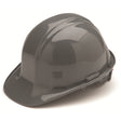 Pyramex HP14112 Gray Cap Style 4 Point Ratchet Suspension Hard Hat