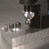 Hougen 12965 82 Degree Double Flute Carbide Countersink Kit with 4 Pilots and Torx Wrench - 2