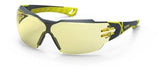 HexArmor 11-13002-02 MX300 Amber Lens TruShield Safety Glasses - 2