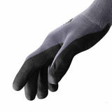 HexArmor 1070-S (7) Helix 15 Gauge Nylon/Spandex Work Gloves with Microfoam Nitrile Palm Coating, Size S - 4