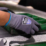 HexArmor 1070-XL (10) Helix Low-Cut 15G Nylon/Spandex Glove With Foam Nitrile Palm, Size XL - 5