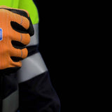 HexArmor 1092-XL (10) Helix Nylon/Elastane Knit Gloves With Foam Nitrile Palm Dip, Size XL (Pair) - 6