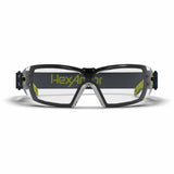 HexArmor 11-12002-05 MX200G Clear TruShield 2SF Safety Glasses With Gasket And Cloth Strap - 3