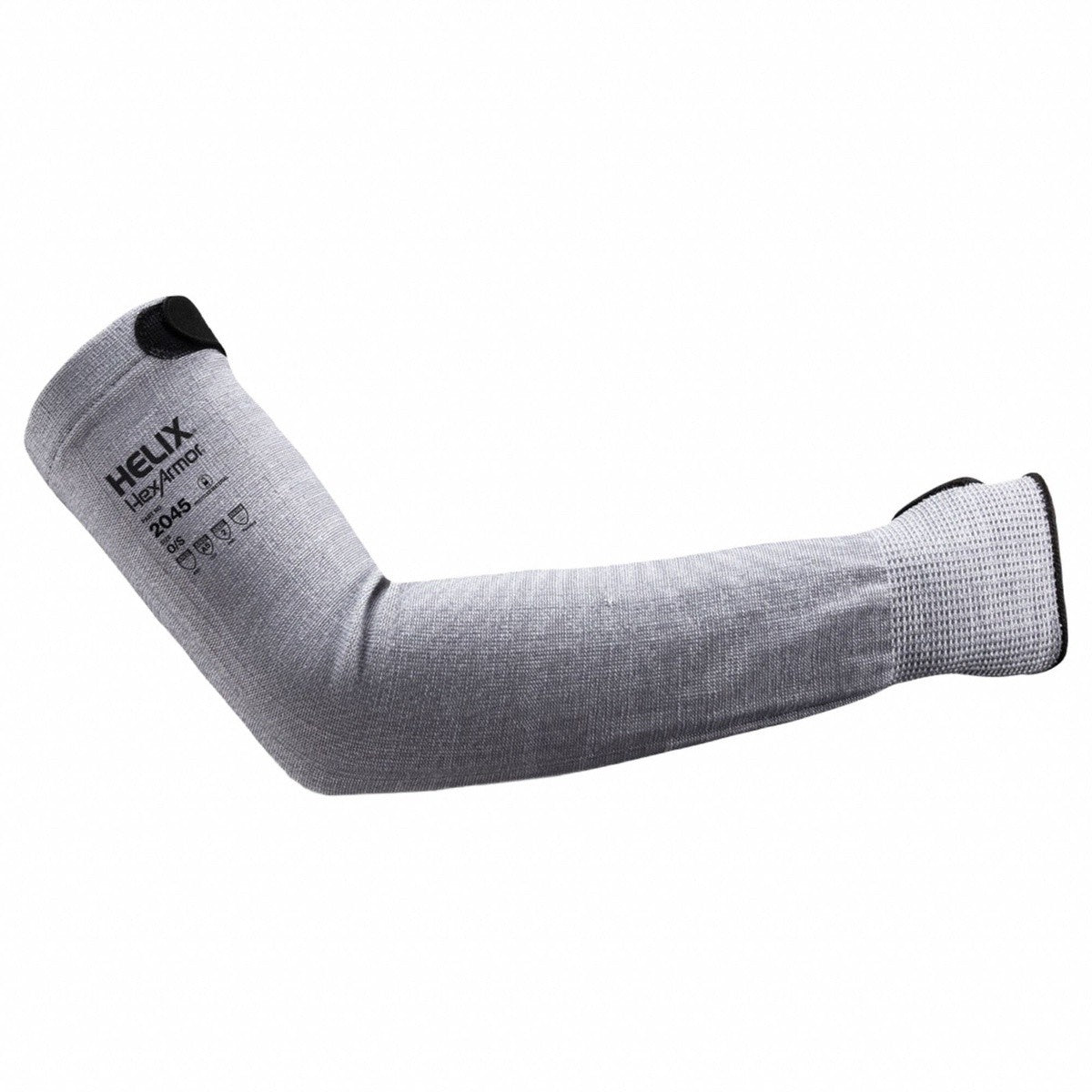 HexArmor Helix 2045 18" Seamless Knit Cut-Resistant Arm Guard Sleeve with Thumbhole ANSI A5