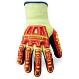 HexArmor 2091-XXL (11) Rig Lizard Thin Lizzie Thermal Winter Impact Gloves with Sandy Nitrile Palm Dip Size XXL - 2