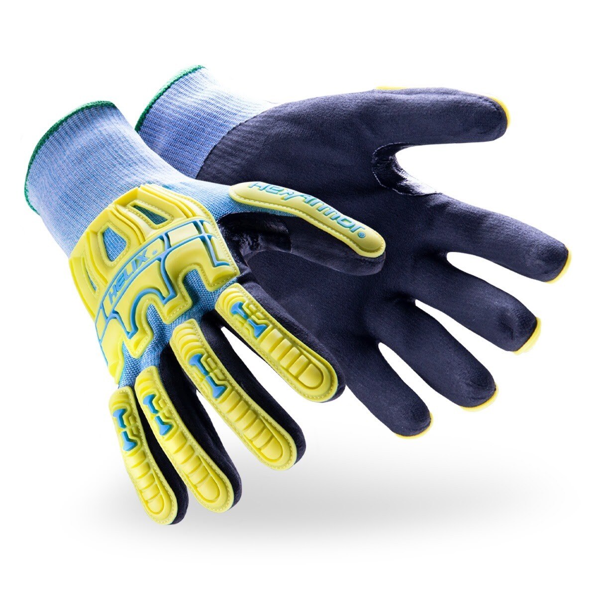 HexArmor 3010 Helix Core Series Impact-Resistant Nitrile-Coated Cut-Resistant Gloves - 2