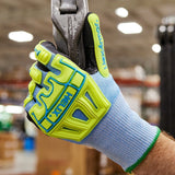 HexArmor 3010 Helix Core Series Impact-Resistant Nitrile-Coated Cut-Resistant Gloves - 5
