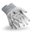 HexArmor 3013-L 9 18 Gauge Gray A6 Cut Resistant Glove with PU Coating Large