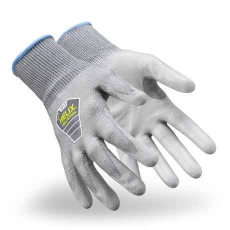 HexArmor 3013-M (8) 18 Gauge Gray A6 Cut Resistant Glove with PU Palm Coating Medium