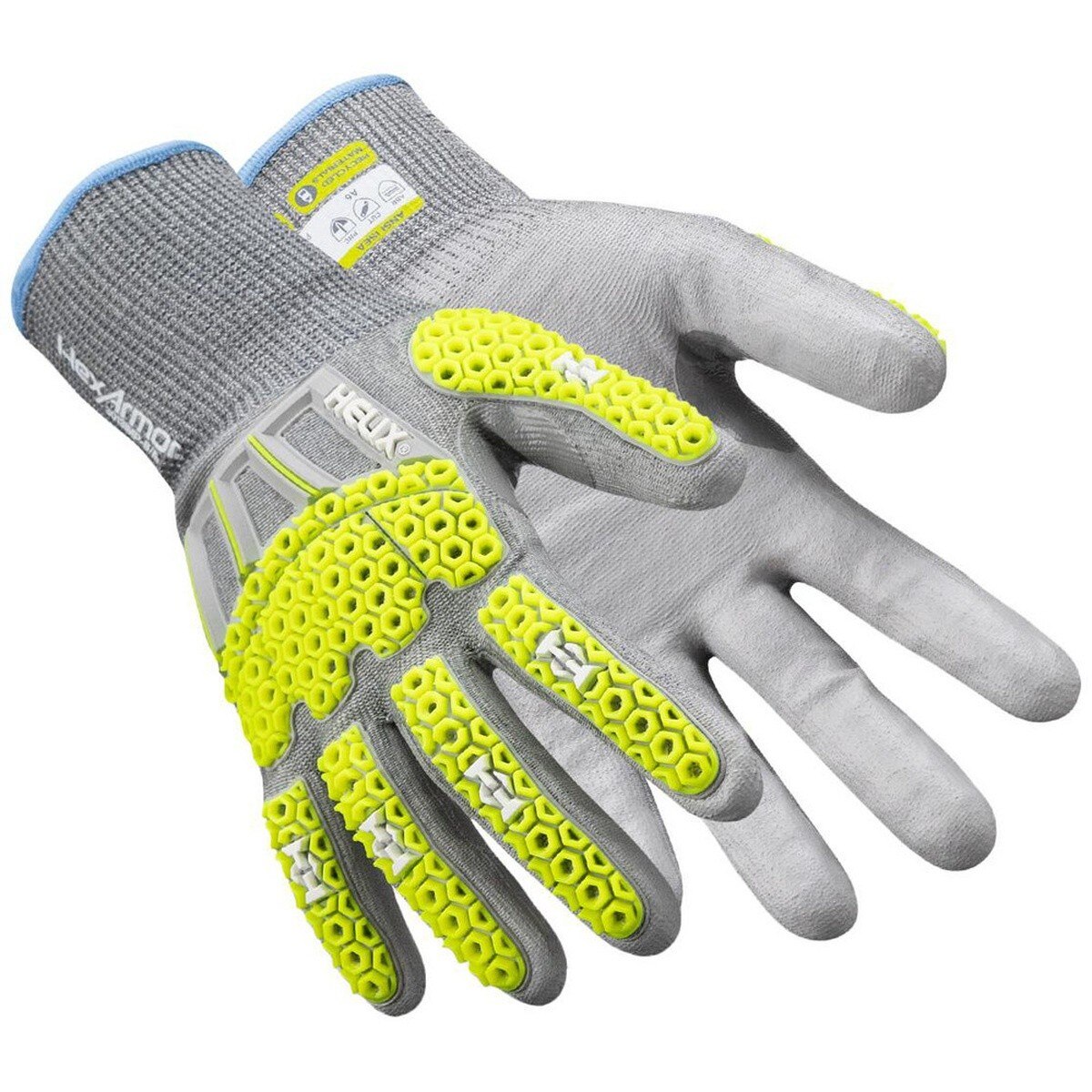 HexArmor 3013IMP-L Helix A6 Cut Resistant Impact Gloves Size Large 10 in OAL (1 Pair)