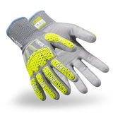 HexArmor 3013IMP-S (7) Helix 18 Gauge A6 Cut Impact Gloves with Polyurethane Palm