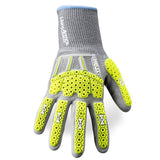 HexArmor 3013IMP-S (7) Helix 18 Gauge A6 Cut Impact Gloves with Polyurethane Palm - 2