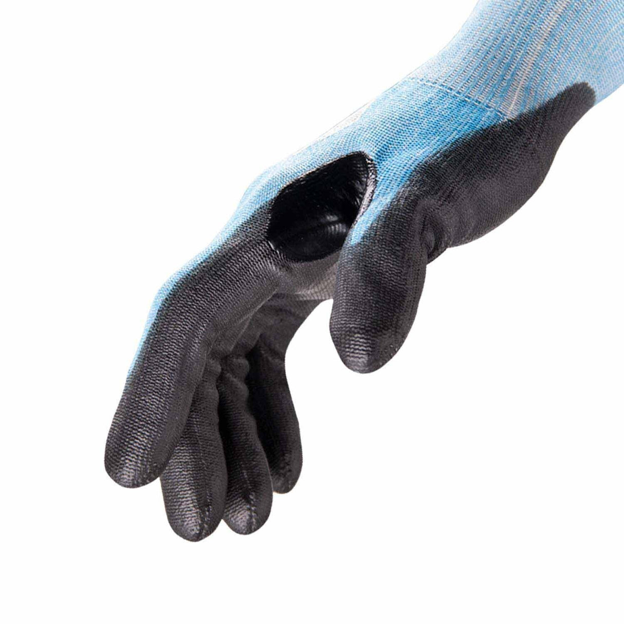 HexArmor 3020 Helix A5 15G HPPE Steel Glass Blend PU Dip Safety Gloves - 4