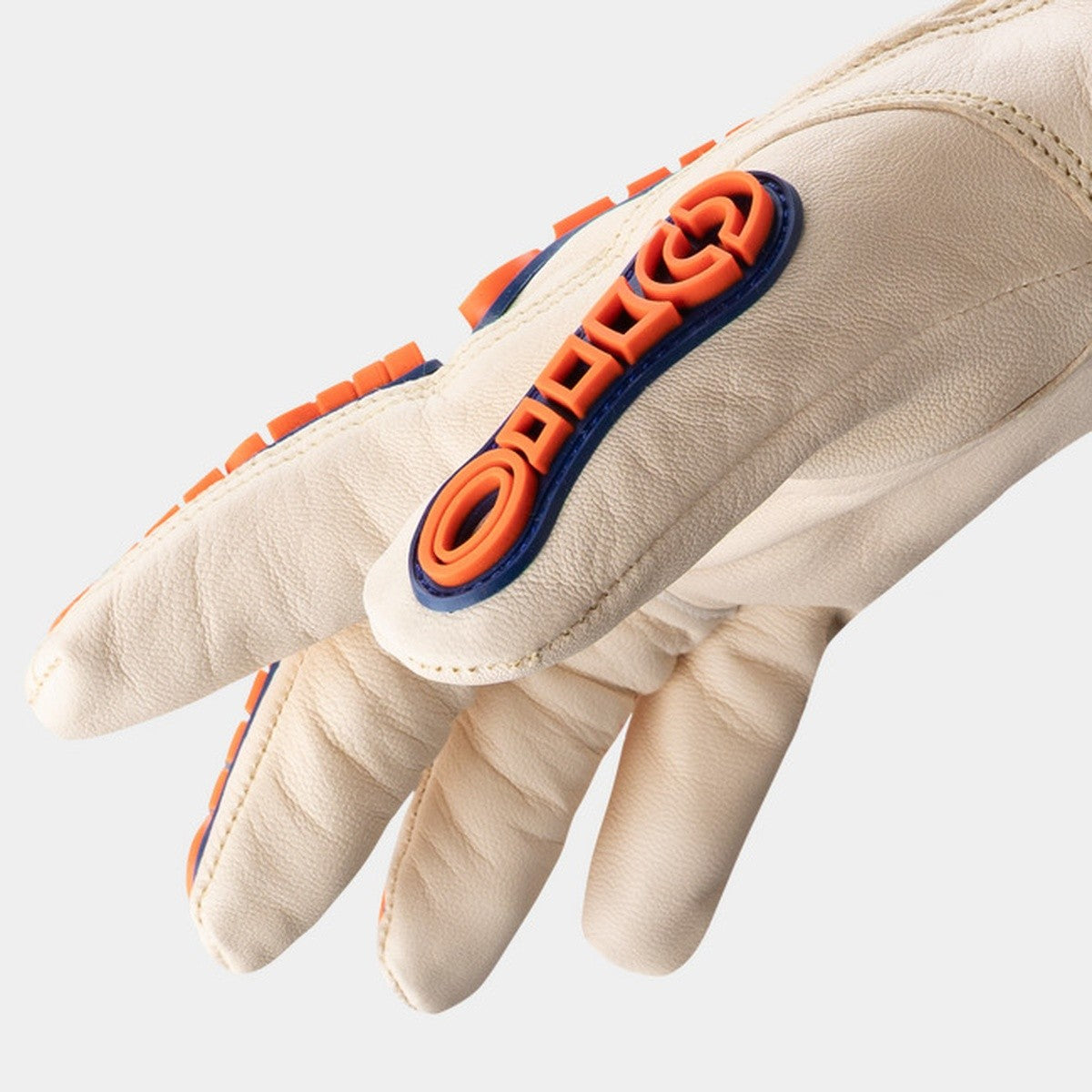 HexArmor 4059IMP-XXL Chrome SLT Goatskin Impact Glove with Cut and Back of Hand Protection 2XL - 4
