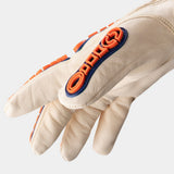 HexArmor 4059IMP-XXL Chrome SLT Goatskin Impact Glove with Cut and Back of Hand Protection 2XL - 4