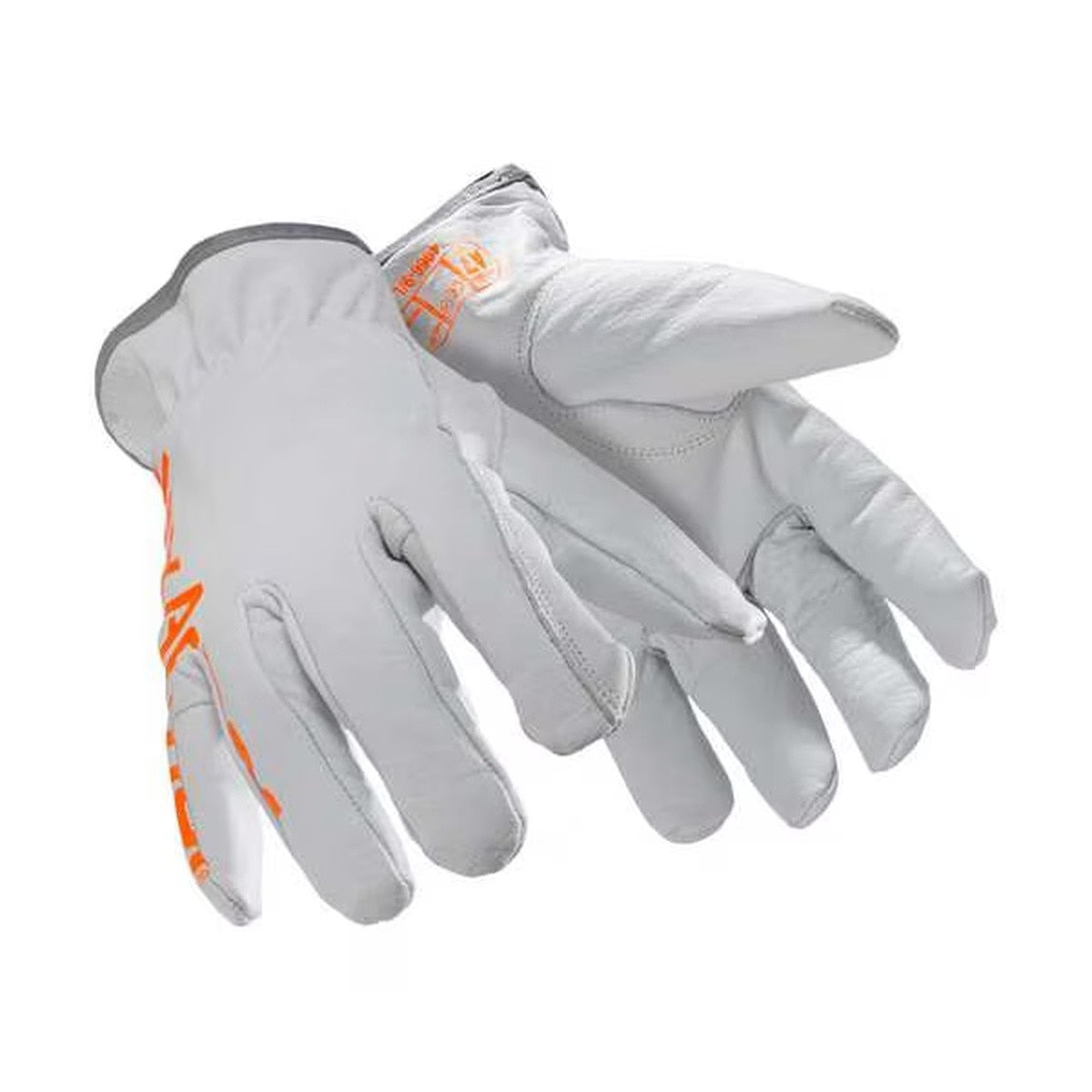 HexArmor 4066-XL (10) Chrome SLT Cut-Resistant Leather Safety Gloves, Extra Large (1 Pair)