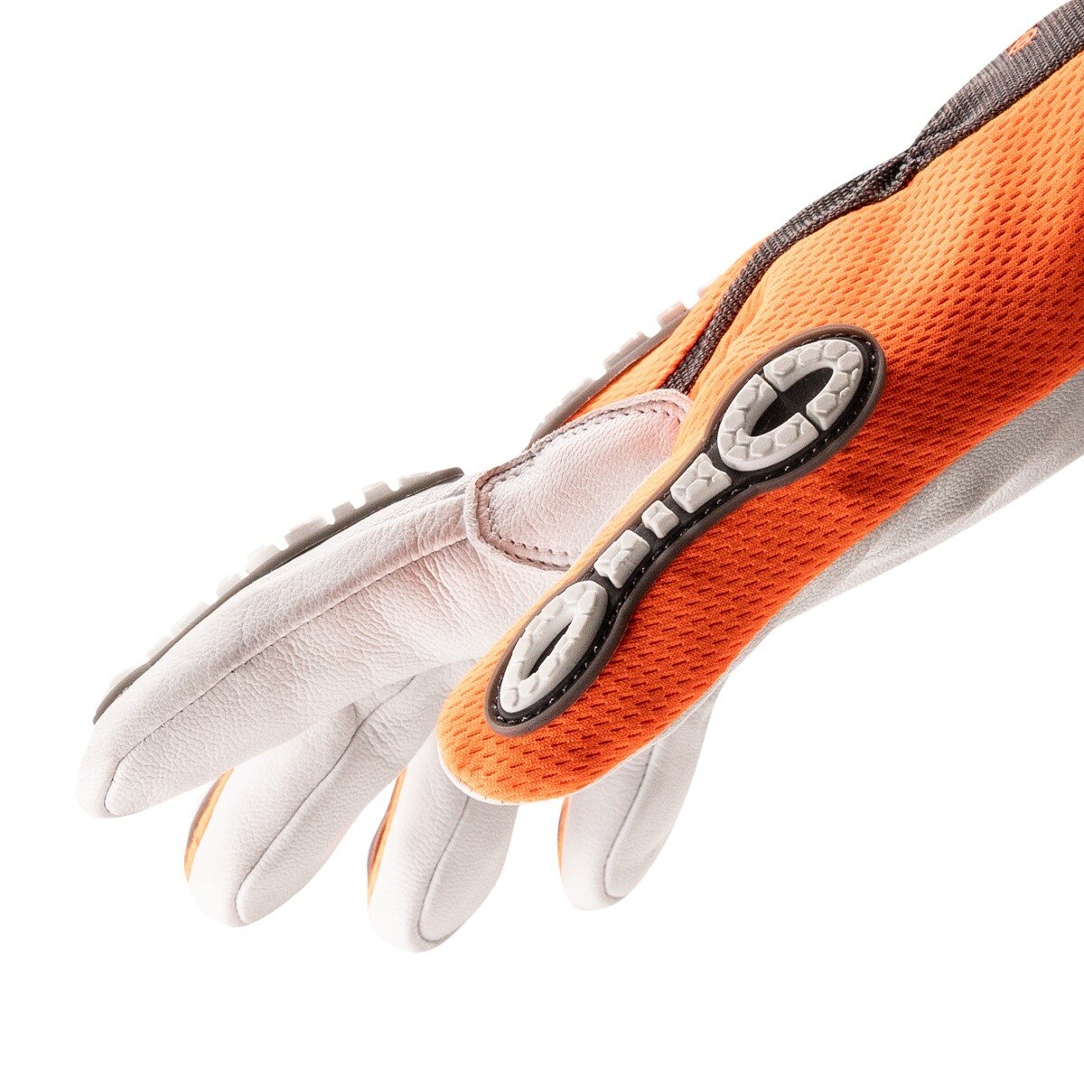 HexArmor 4073-XS Chrome SLT Oasis A6 Cut Resistant Goatskin Leather Impact Gloves Size XS - 4