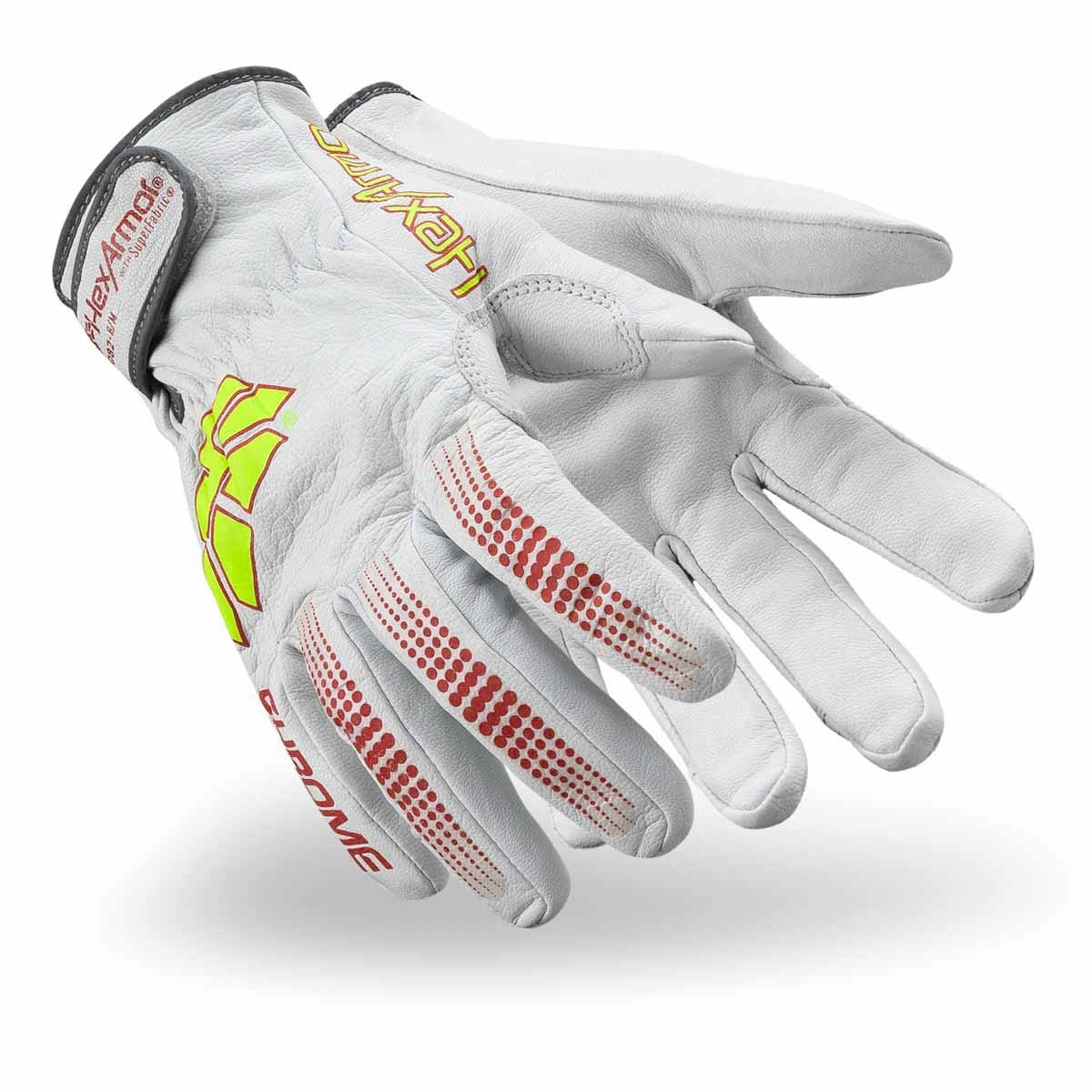 HexArmor 4082-XL (10) Chrome Series Arctic Leather Gloves, Cut A8, XL - 2